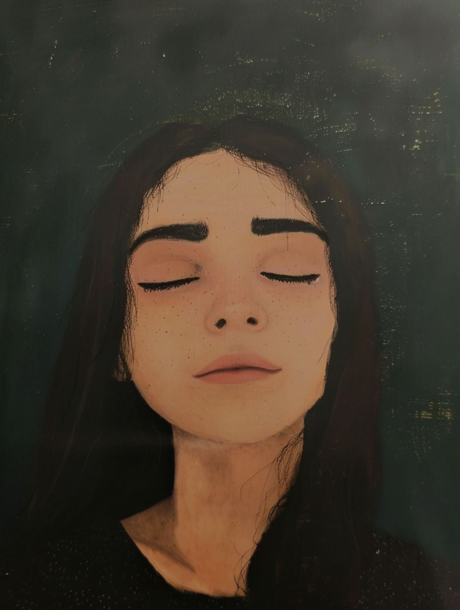 Melancholic Portraits of Quiet Reflection - Image 1