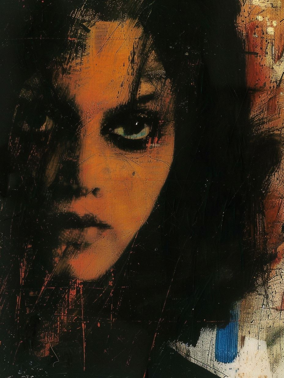 Dark Moody Expressionist Portraits - Image 1