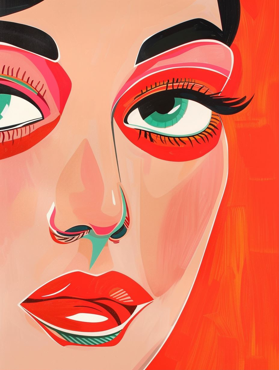Vibrant Visions of Modern Femininity - Image 1