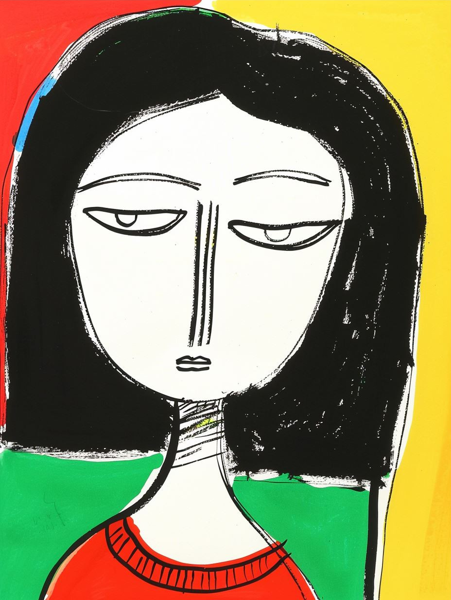 Four Moods of Feminine Grace - Image 3
