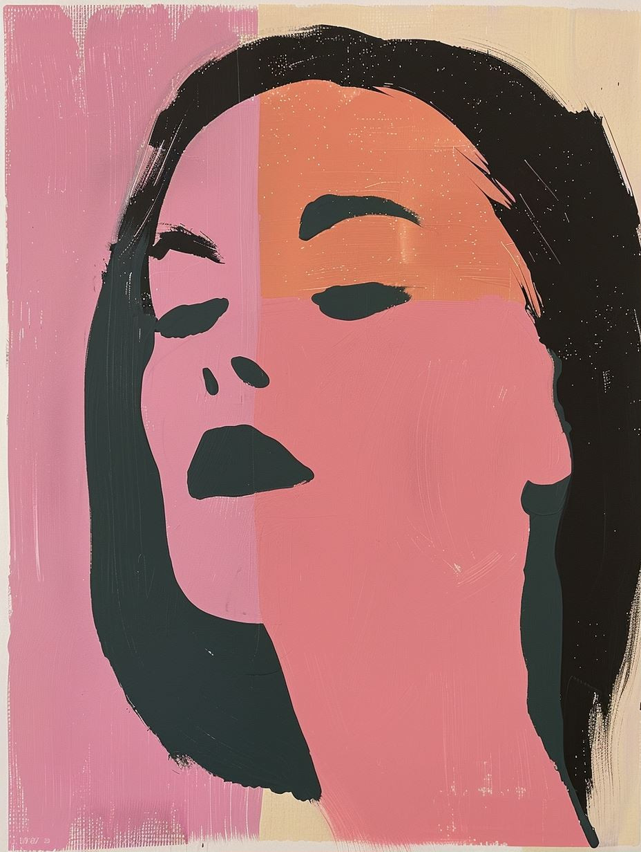 Modern Pop Art Portrait Grid - Image 1