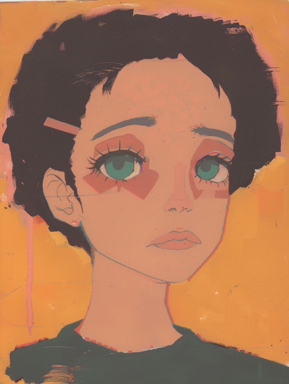 Abstract Modernist Portrait Study - Image 3