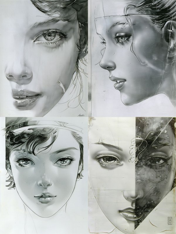 Silver Gaze Elegance