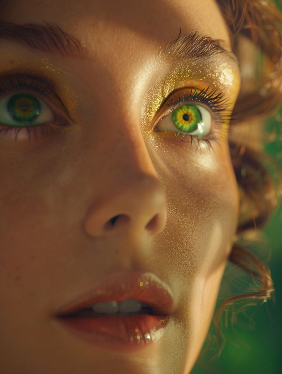 Golden Hour Glow Portrait Collage - Image 1