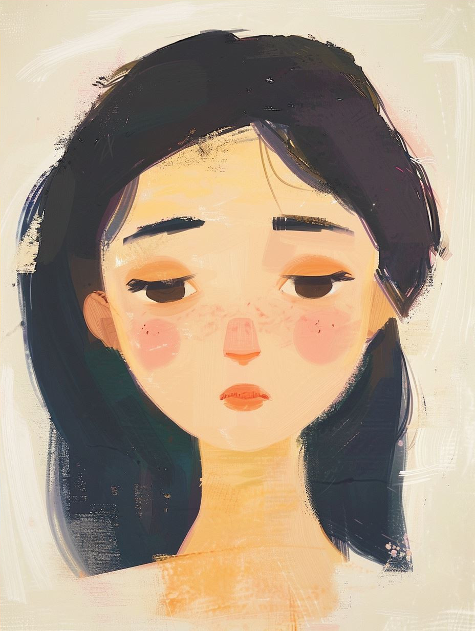 Emotional Portraits of Four Young Women - Image 4