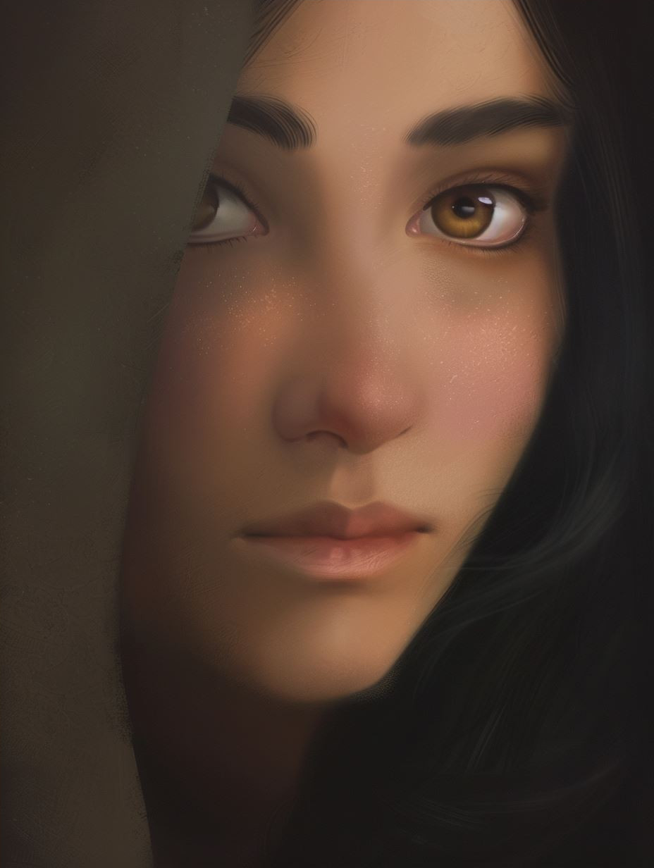 Ethereal Gazes: A Study of Digital Portraits - Image 4