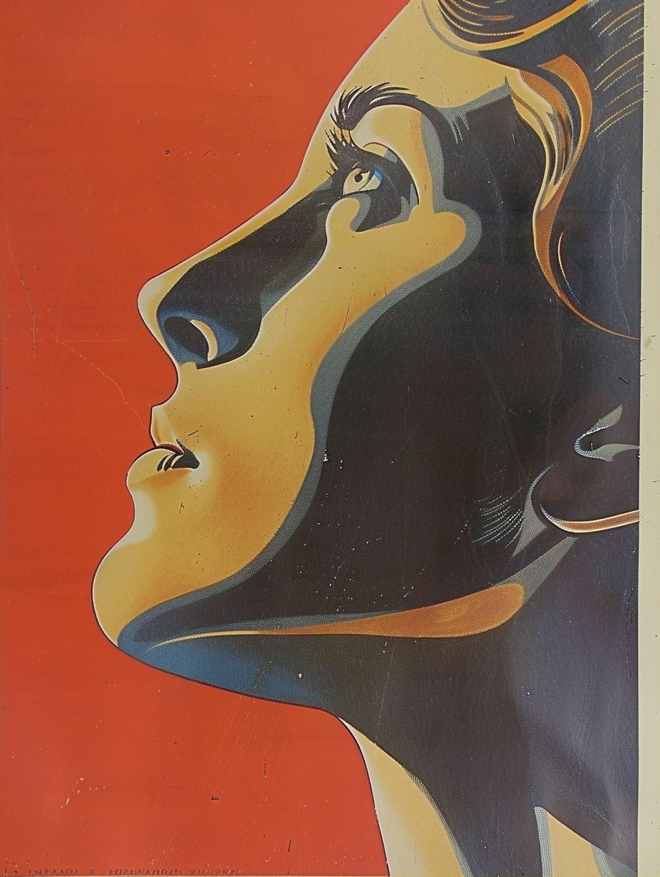 Retro Futurism Neon Portrait - Image 2