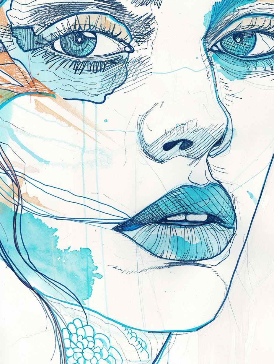 Fragmented Azure Portrait Studies - Image 2
