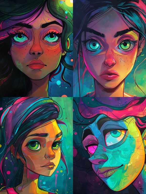 Neon Dreams: A Spectrum of Soul