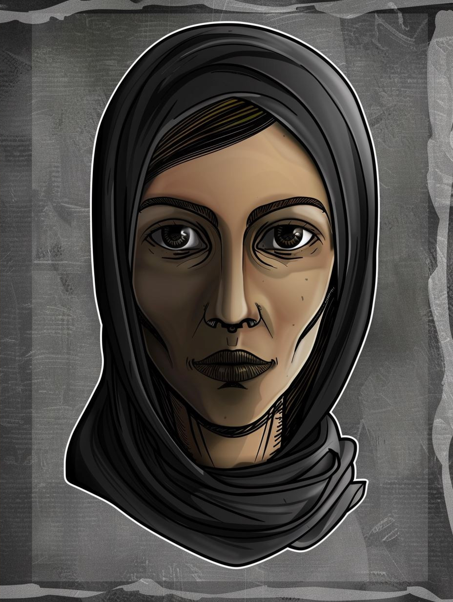 Haunting Portraits of Veiled Elegance - Image 4