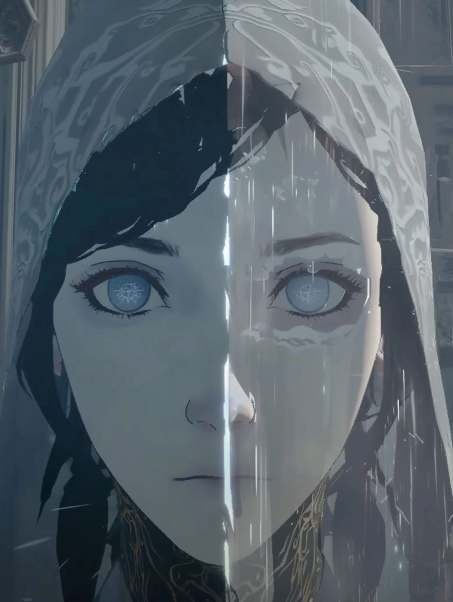 Fractured Soul Ethereal Portrait