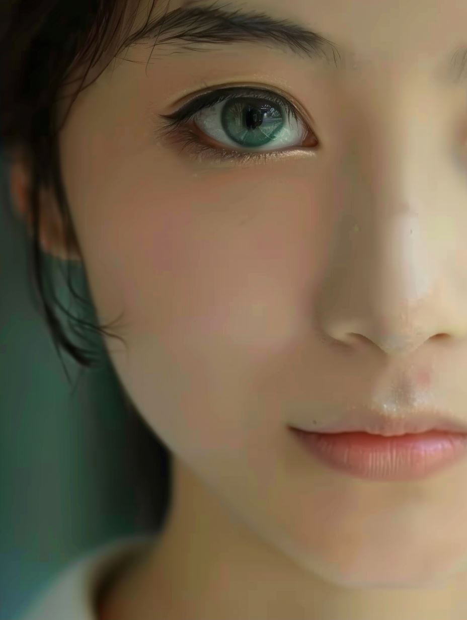 Ethereal Gazes in Modern Oil - Image 2
