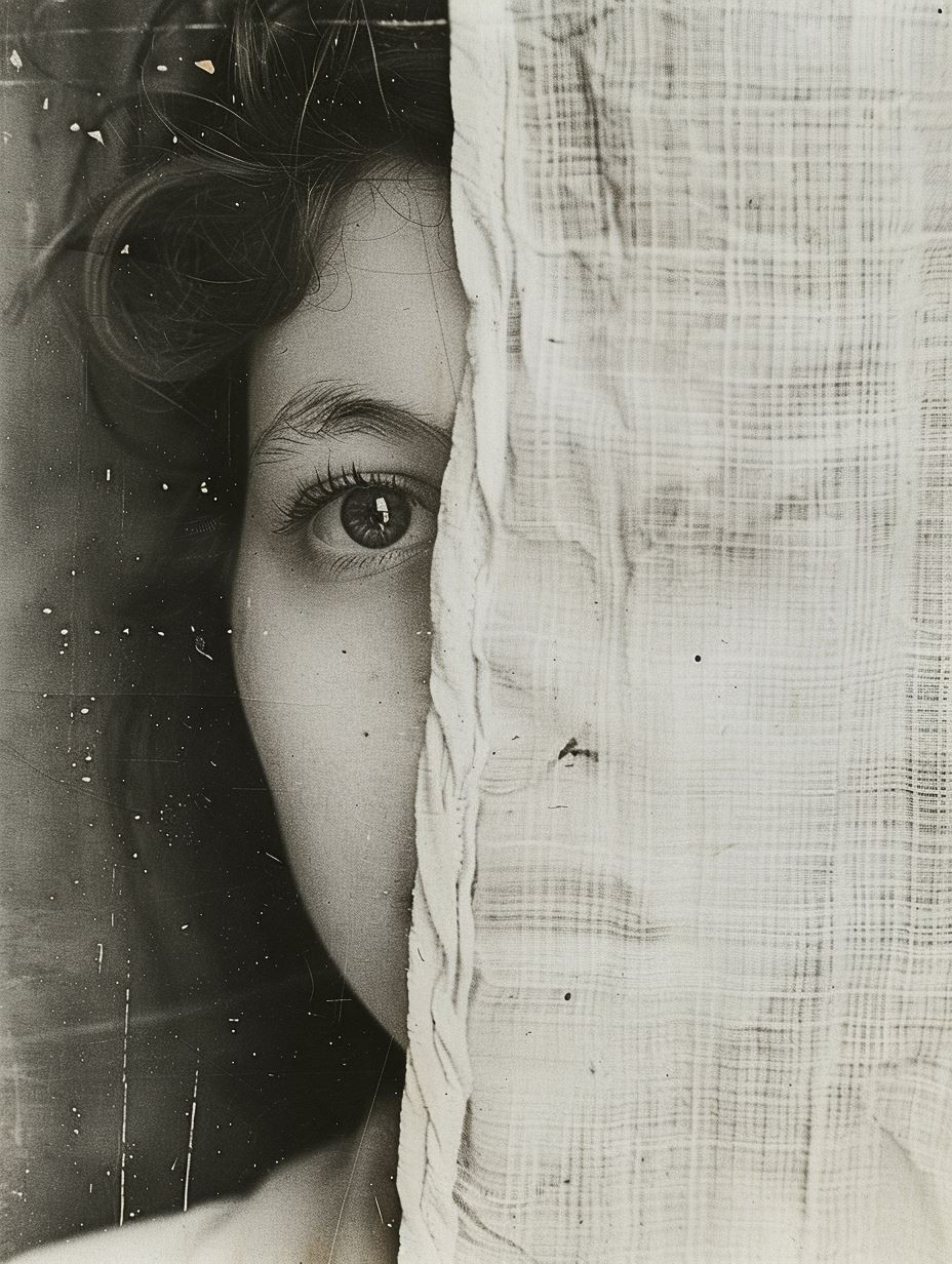 Fragmented Gazes in Monochrome - Image 2