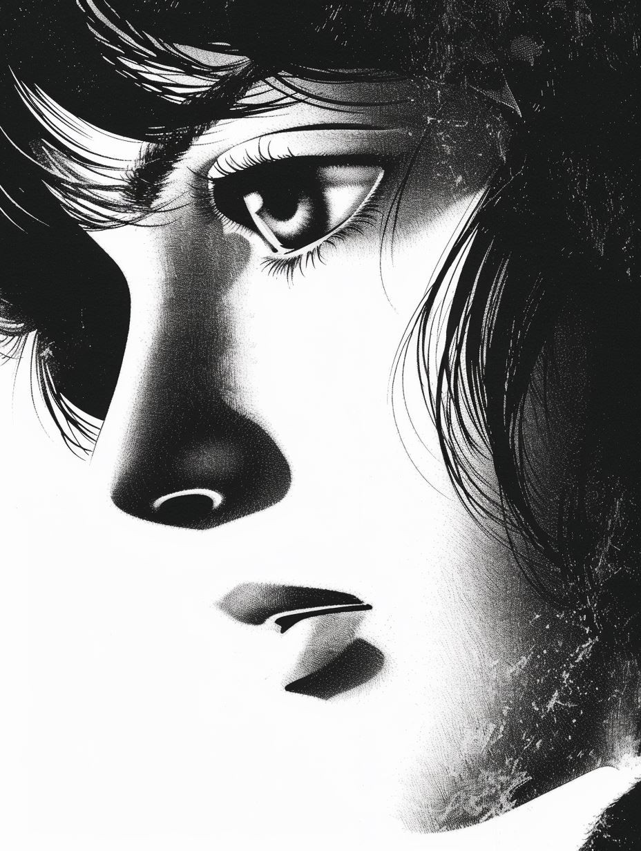 Noir Echoes of Silent Faces - Image 1