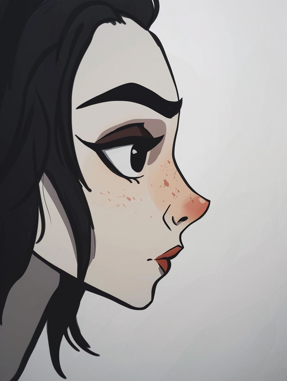 Heterochromatic Gaze Digital Portrait - Image 4