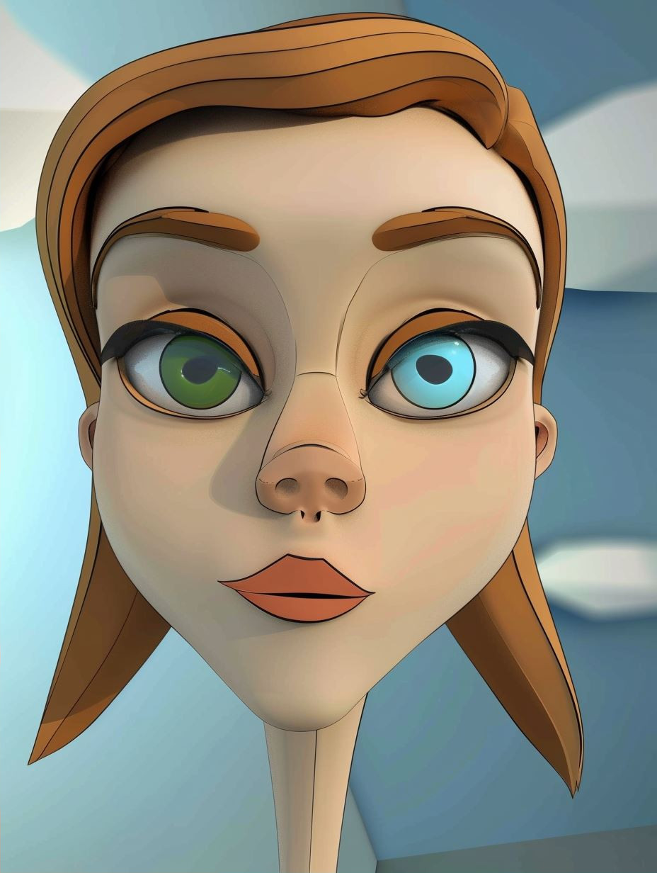 Surreal Stylized Digital Portraits - Image 2