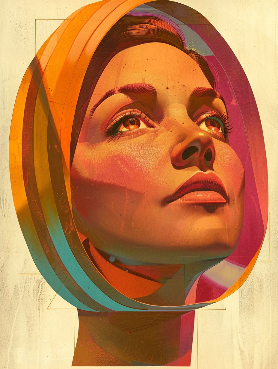 Vibrant Visions of Retro Elegance - Image 2