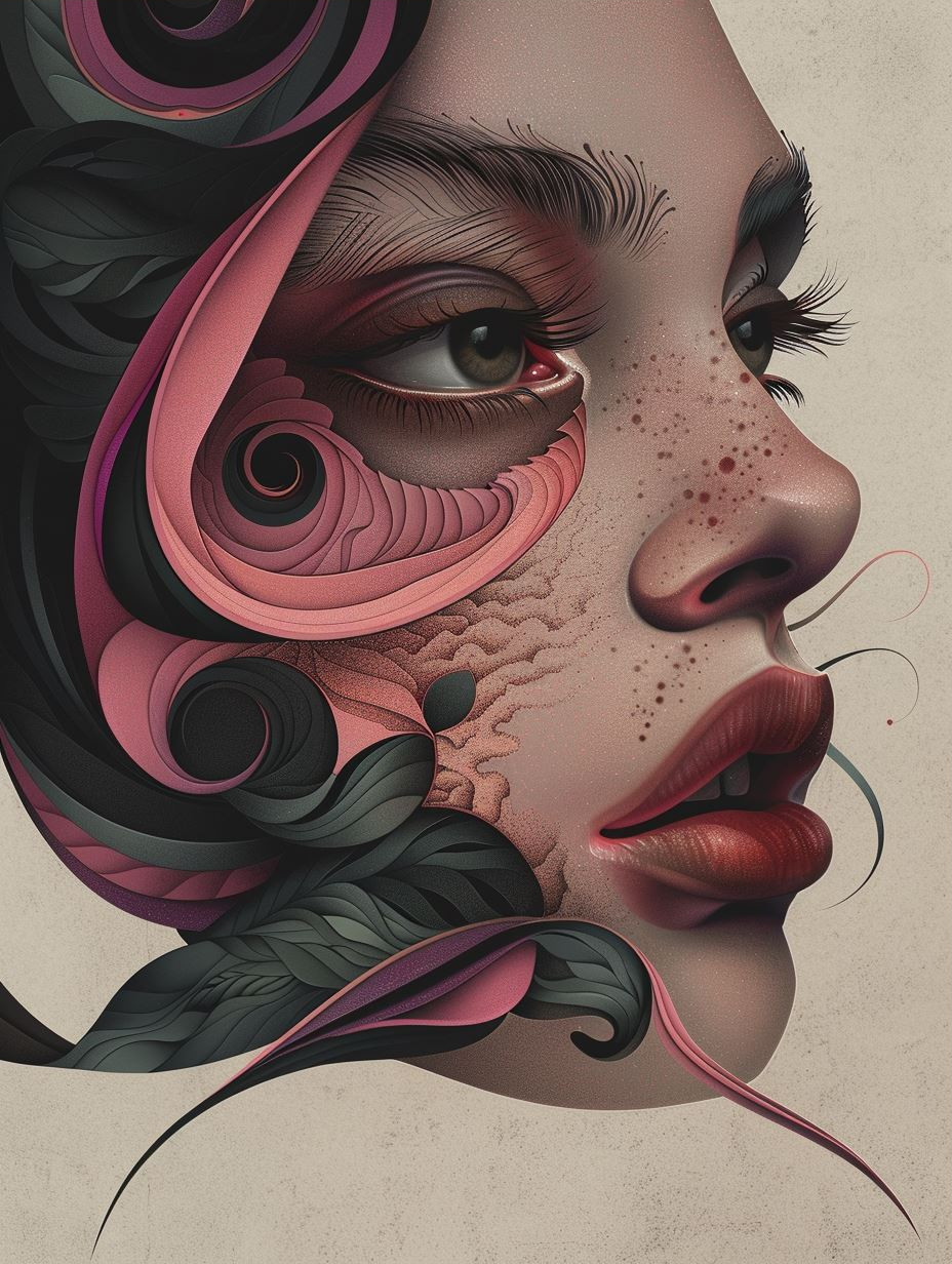 Surreal Fluid Portrait Morphing Art - Image 3