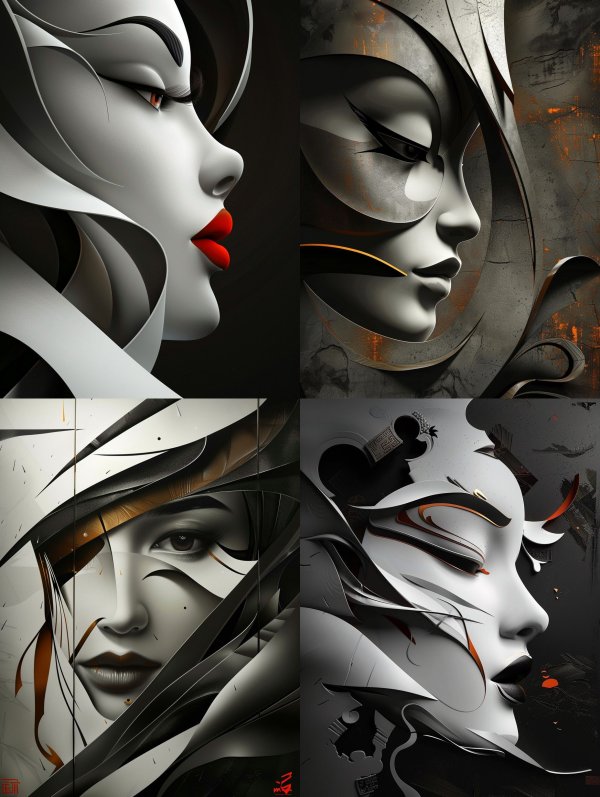 Surrealist Fragments of a Digital Muse