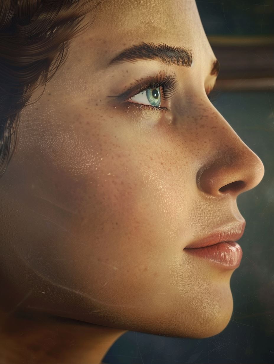 Hyper-Realistic Ethereal Portrait Study