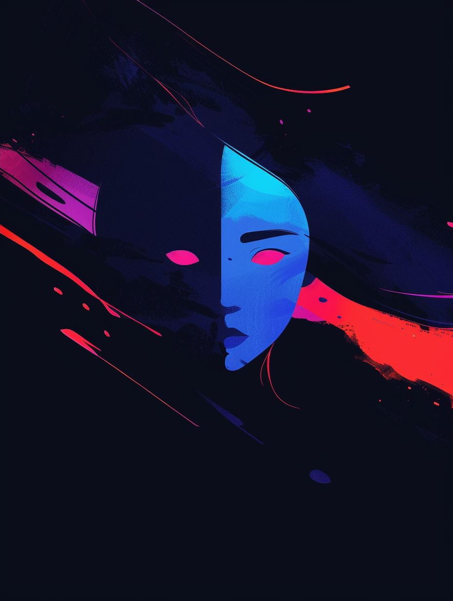 Neon Noir Ethereal Portraits - Image 2