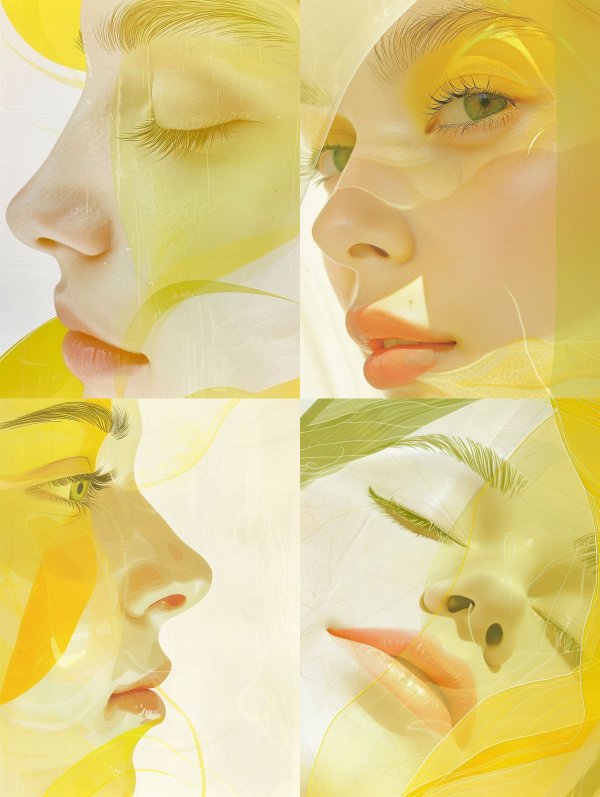 Ethereal Golden Dream Portraits