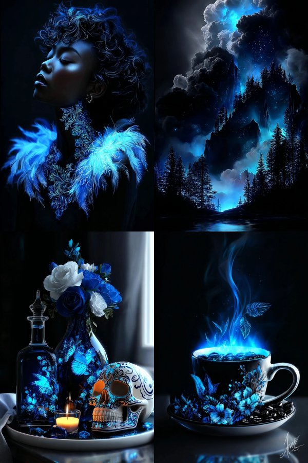 Azure Luminescence