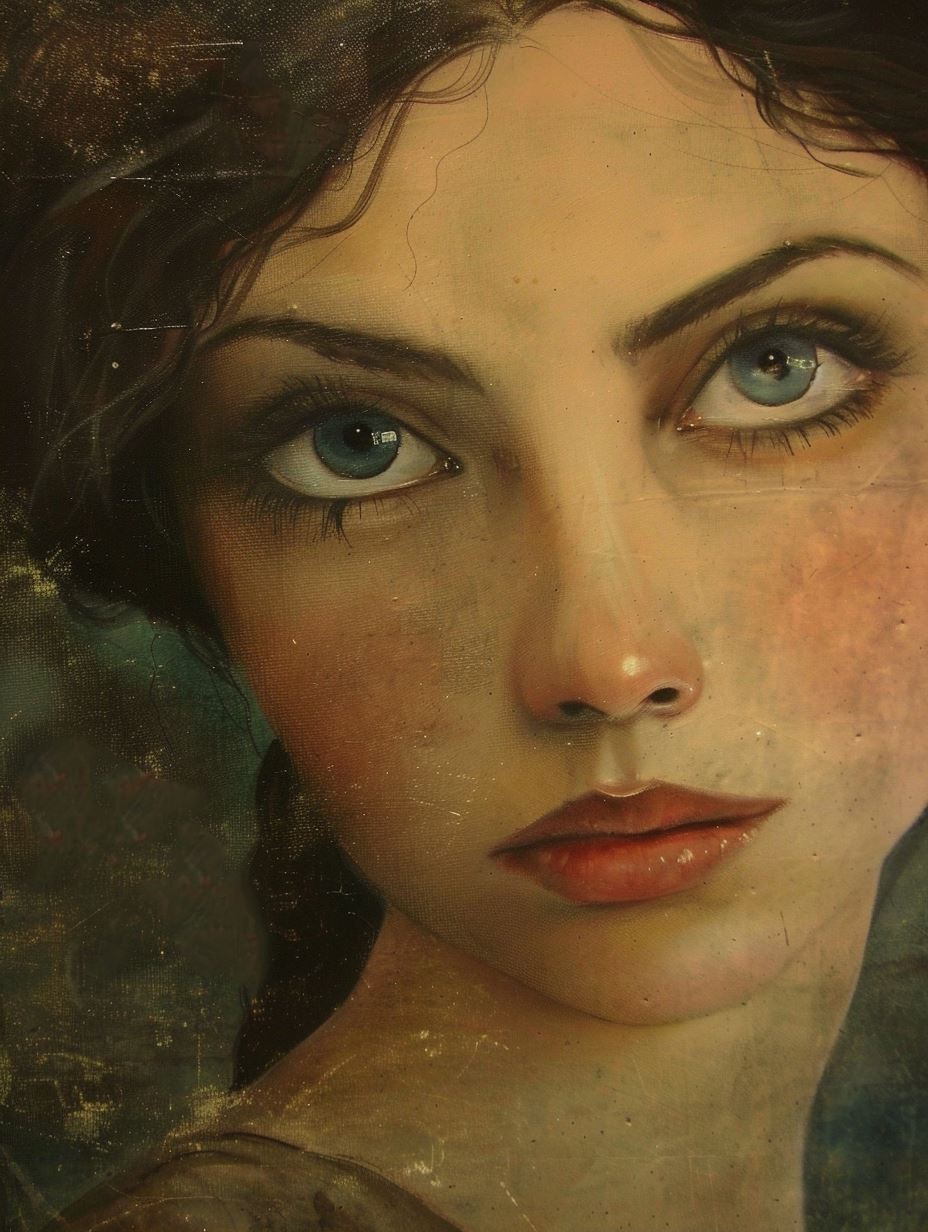 Mystic Amber Gaze - Image 2