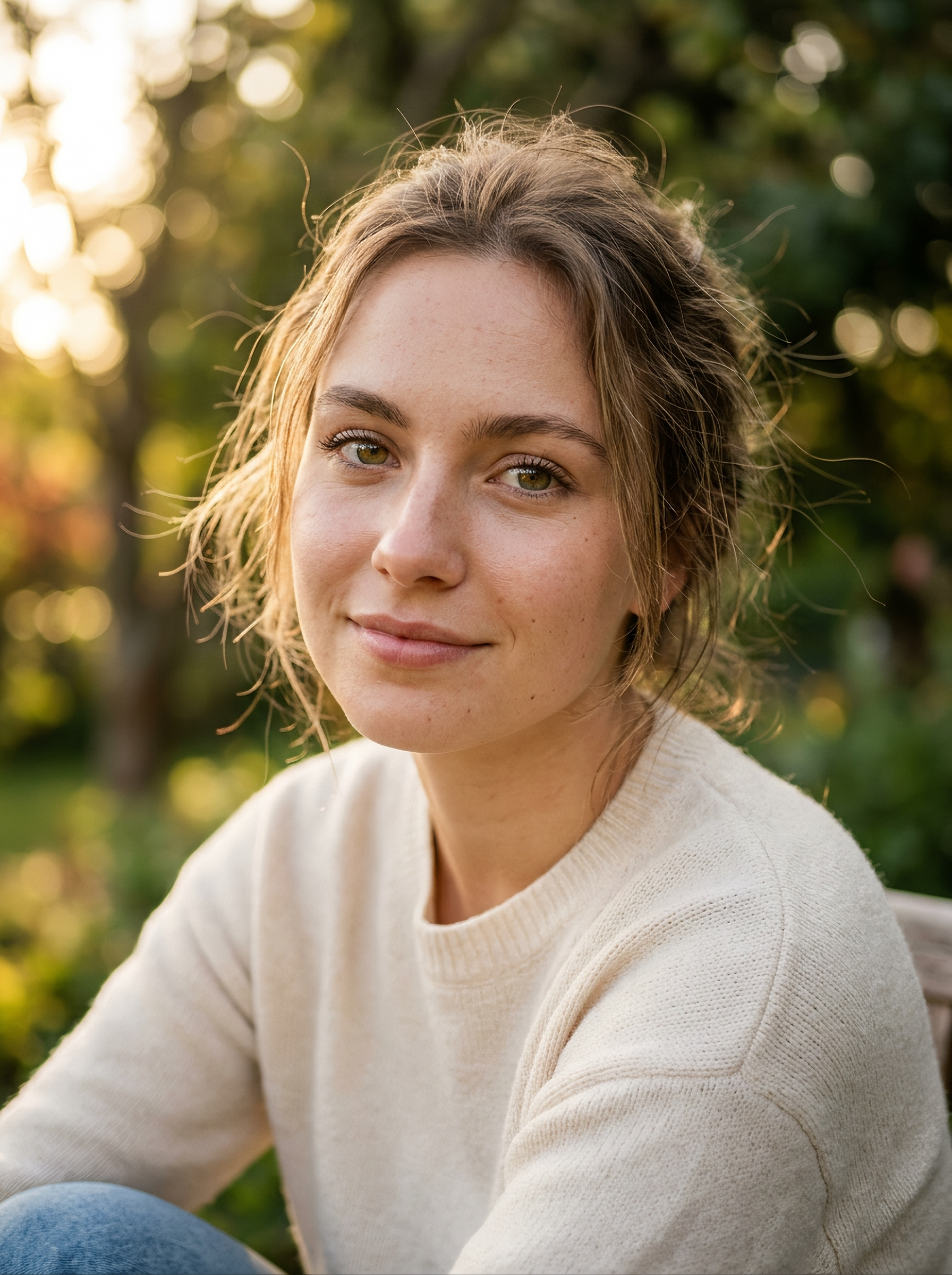 Golden Hour Natural Portrait