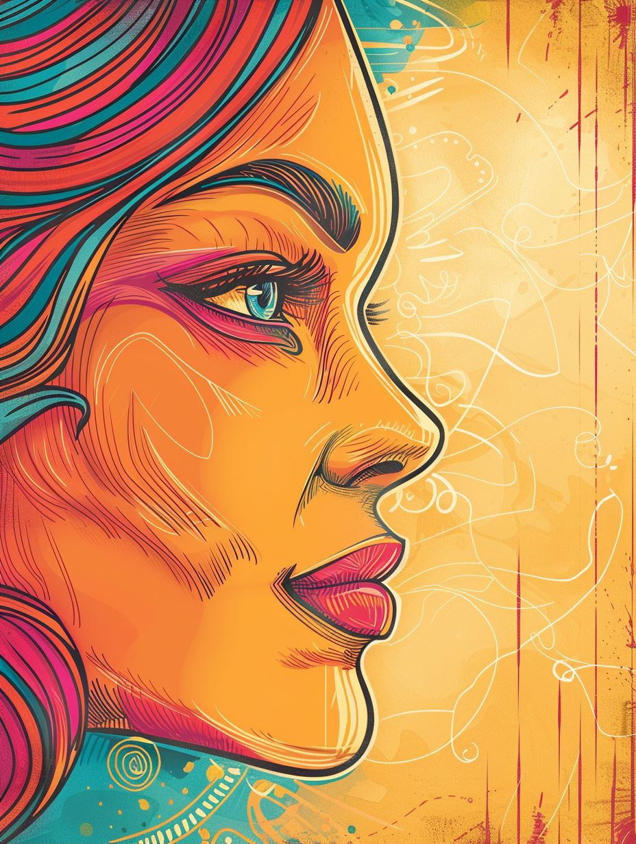 Vibrant Visions of a Modern Muse - Image 1