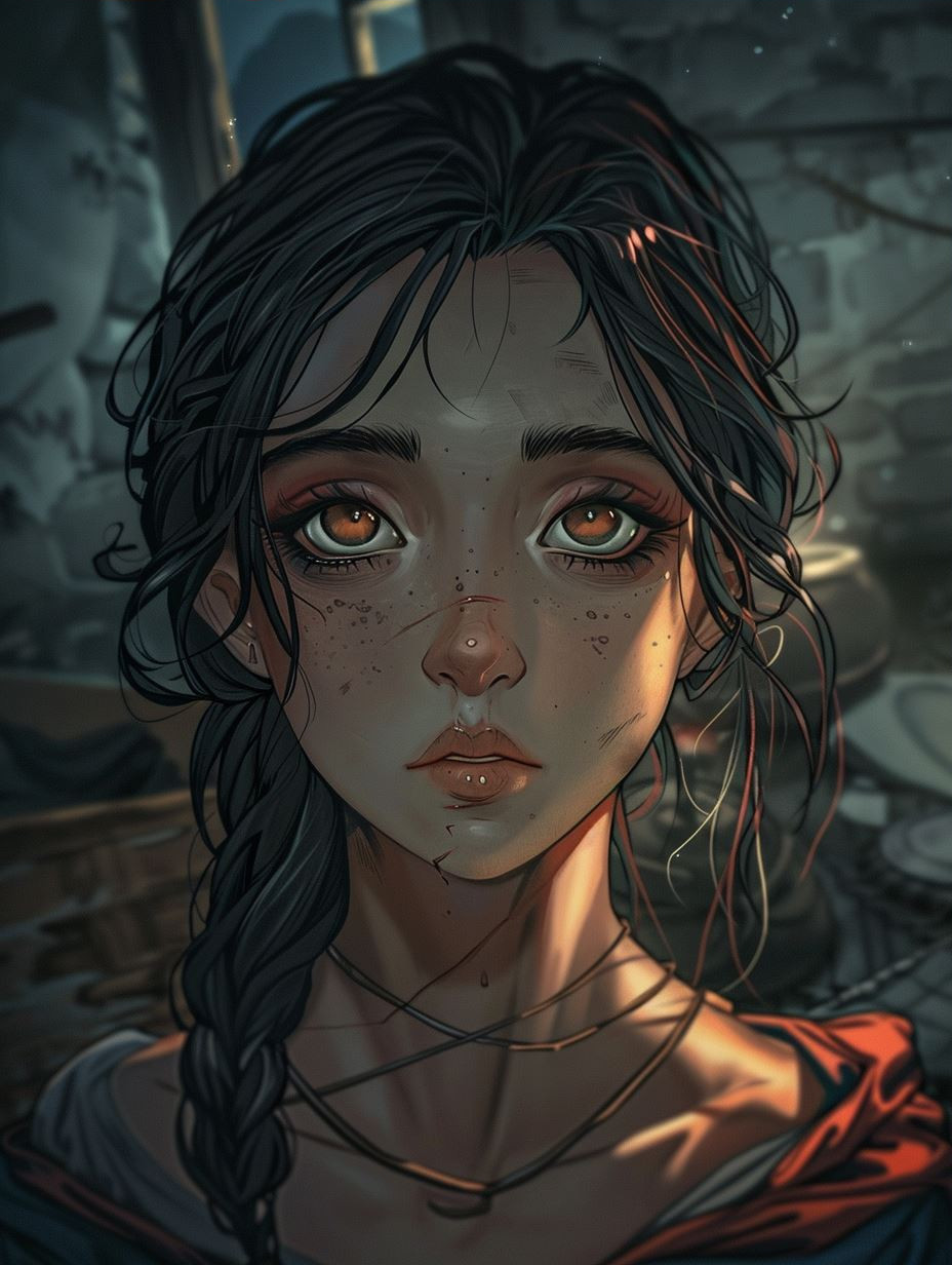 Melancholy Elf in Shattered Light - Image 3