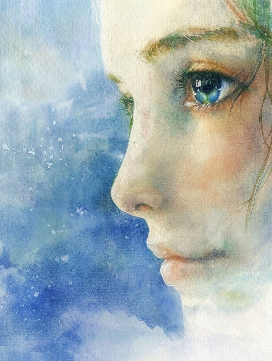 Celestial Dream Watercolor - Image 2