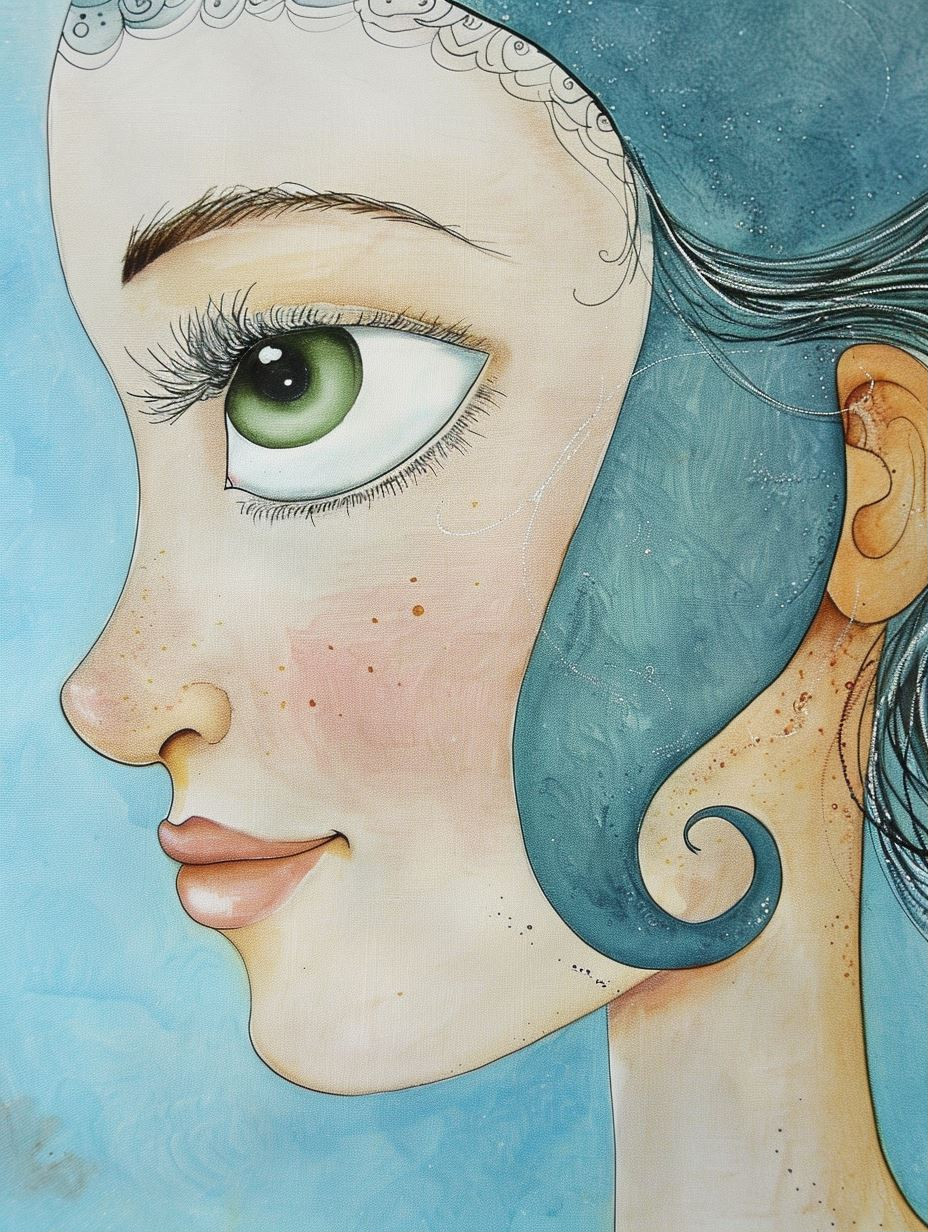 Whimsical Portraits of Ethereal Women - Image 1