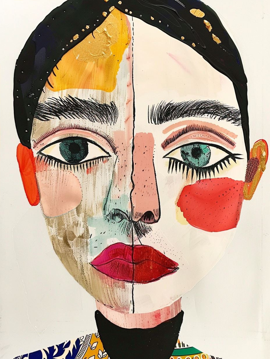 Abstract Modernist Portrait Studies - Image 4
