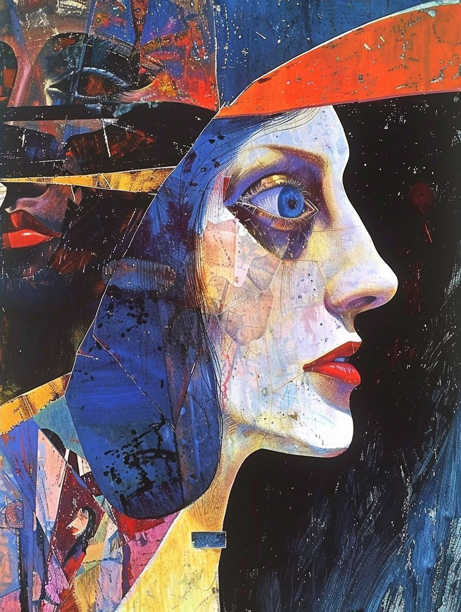 Fragmented Visions of Abstract Faces - Image 4