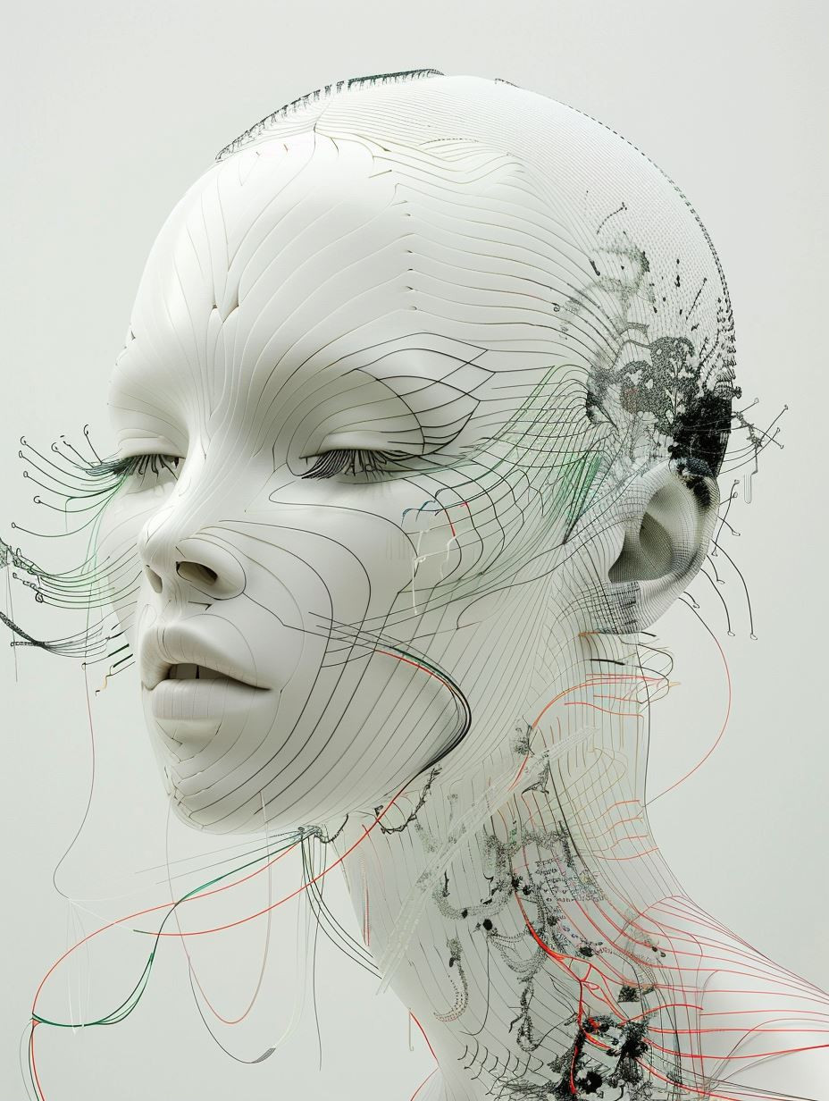 Digital Ethereal Portraits of Fragmented Souls - Image 1