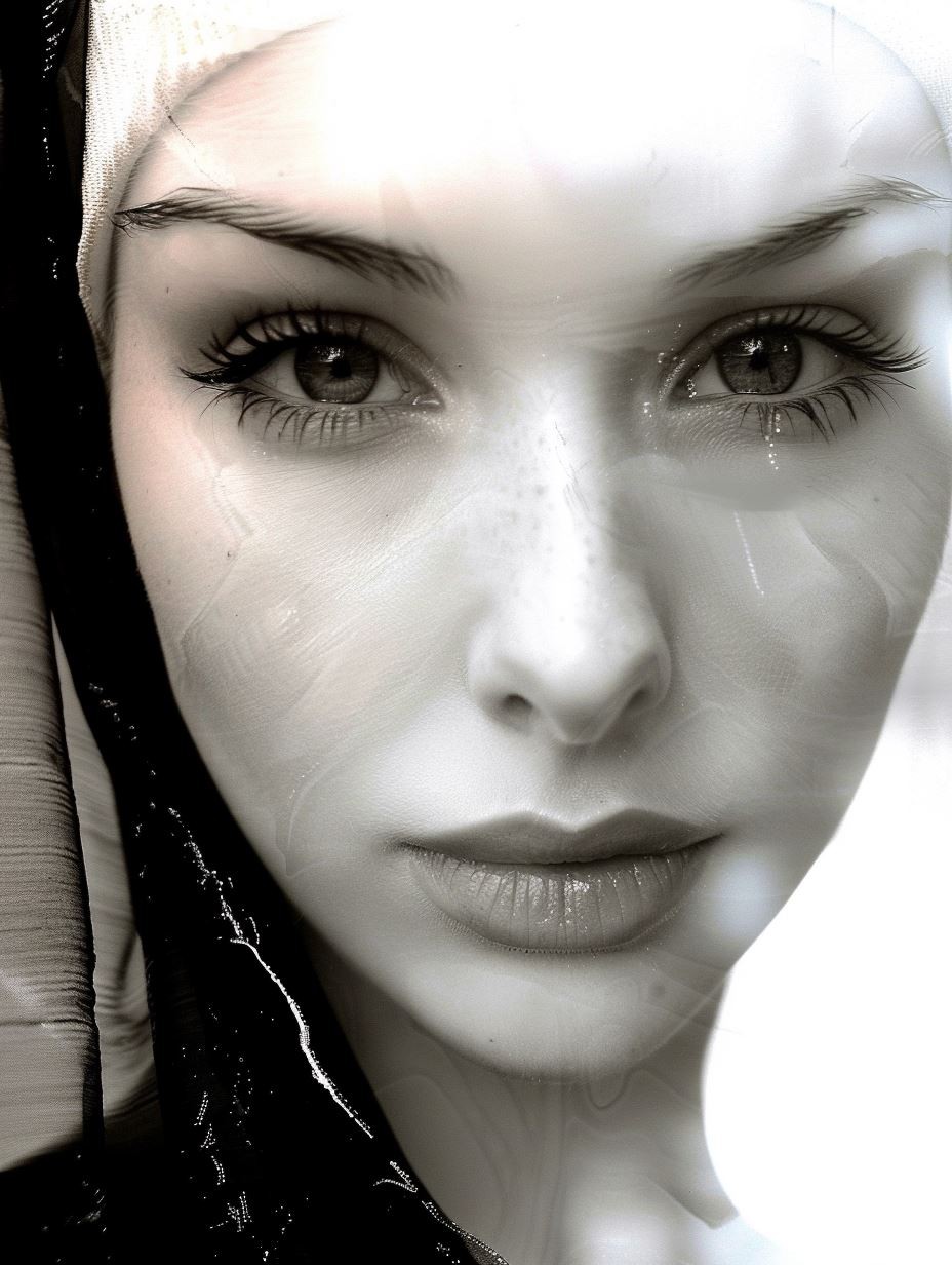 Ethereal Veil of Liquid Light - Image 1