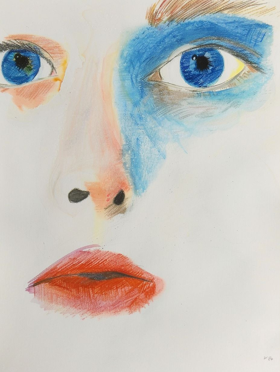 Azure Gazes: A Study of Blue Eyes - Image 3