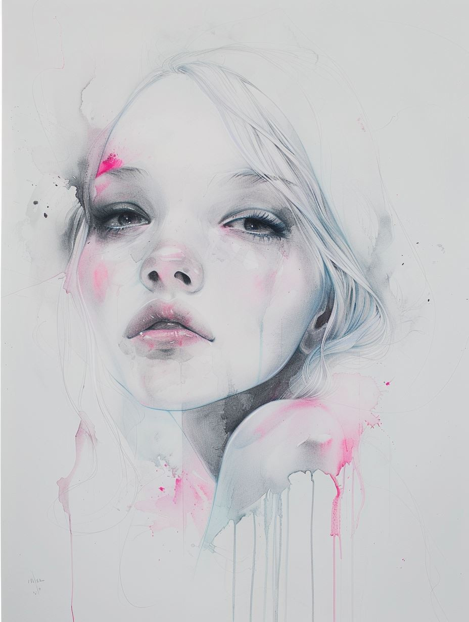 Ethereal Whispers in Watercolor - Image 2