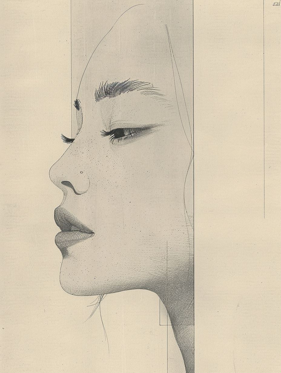 Fragmented Visions of a Feminine Profile - Image 1
