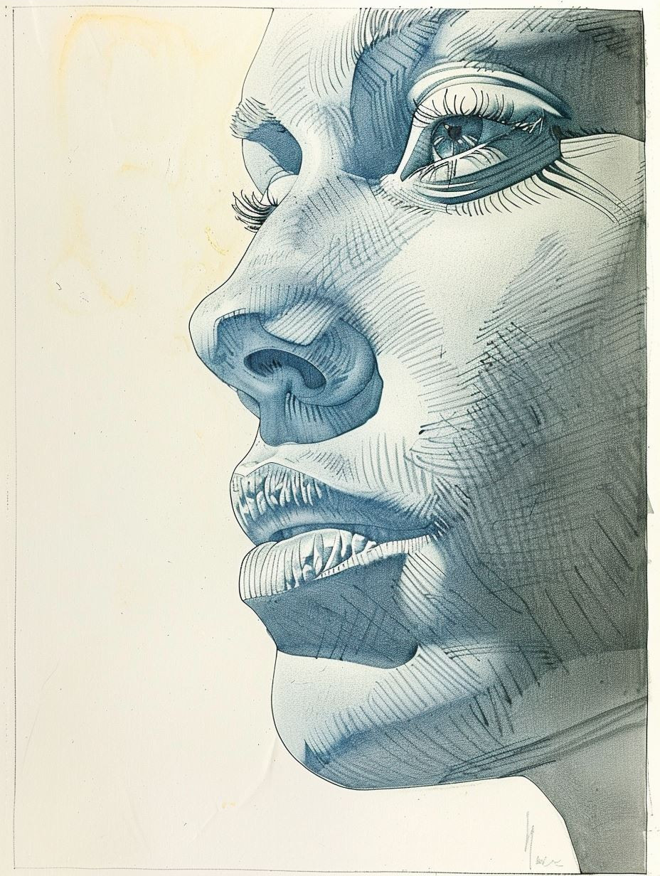 Studies in Human Facial Anatomy - Image 3