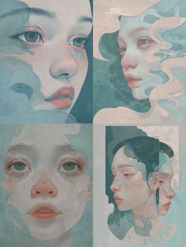 Ethereal Waves of Silent Thought