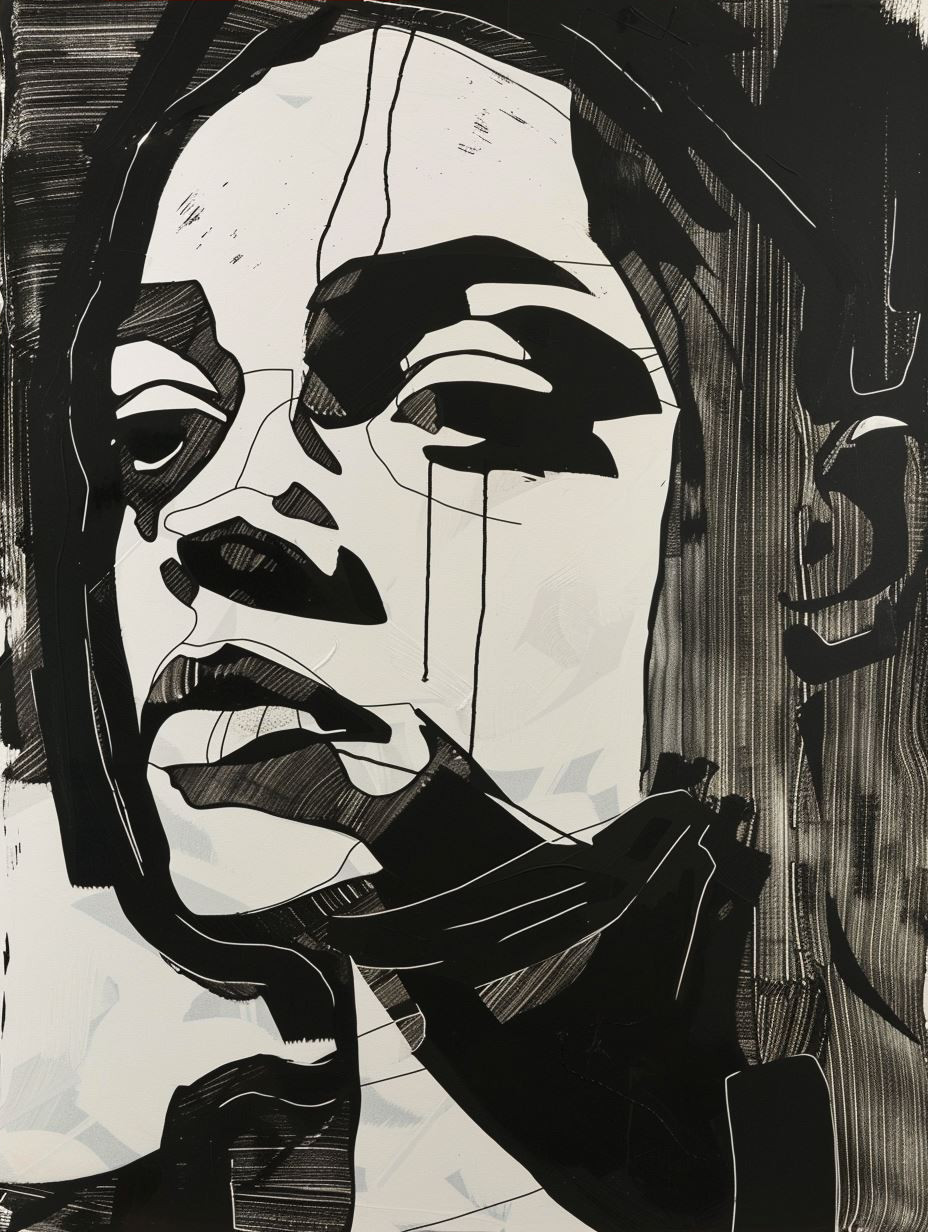 Dramatic High Contrast Portrait Studies - Image 4
