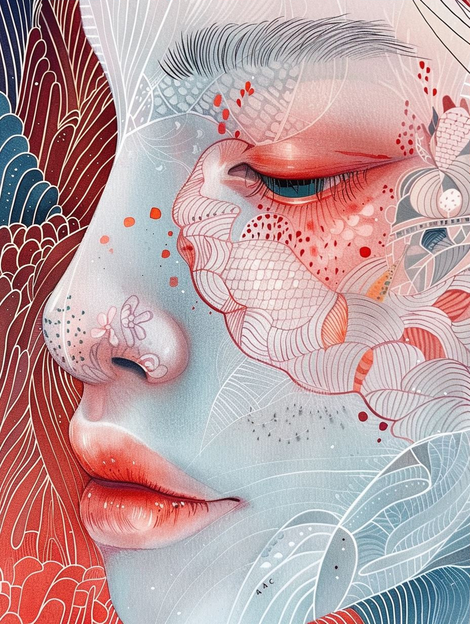 Ethereal Portraits of Floral Dreams - Image 3