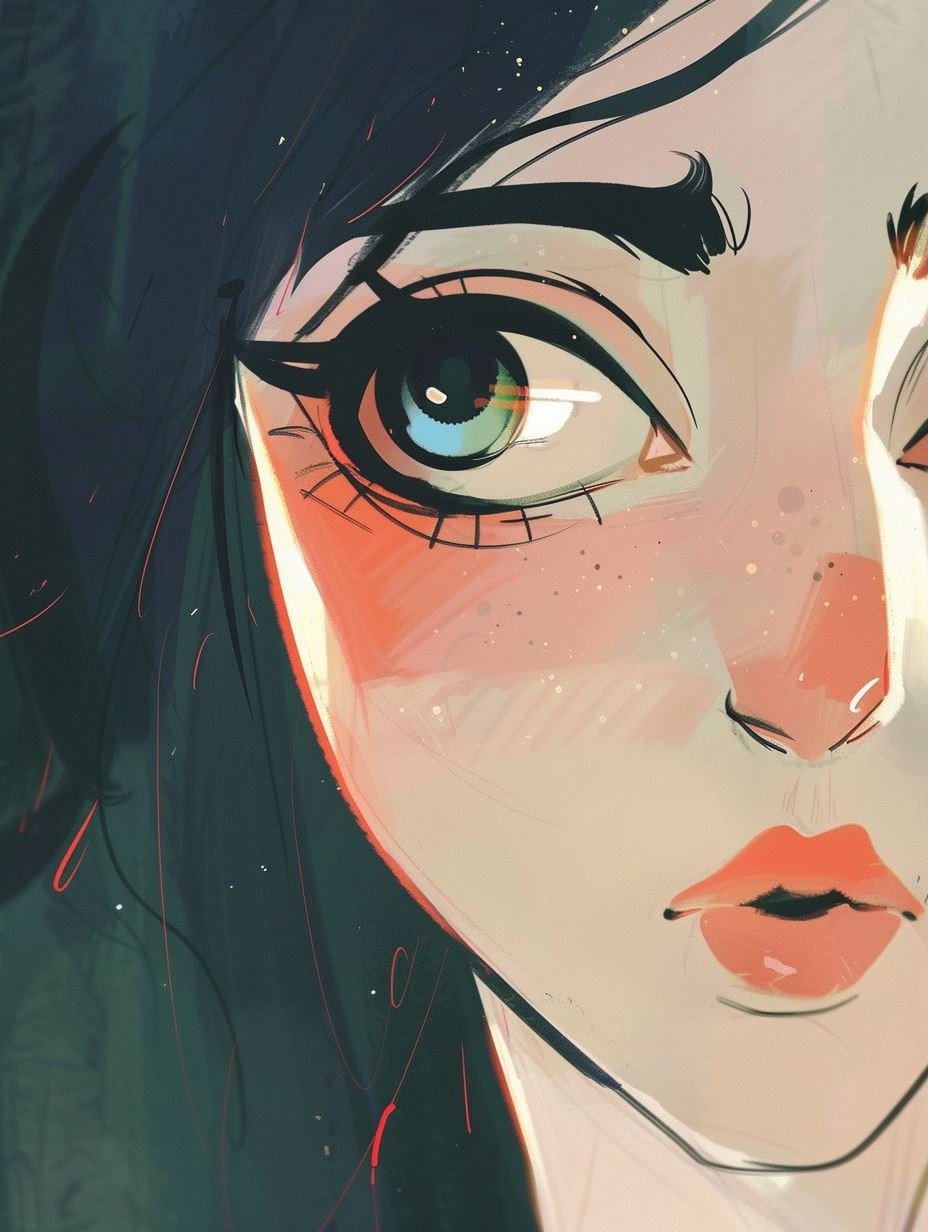 Melancholic Modern Digital Portraits - Image 3