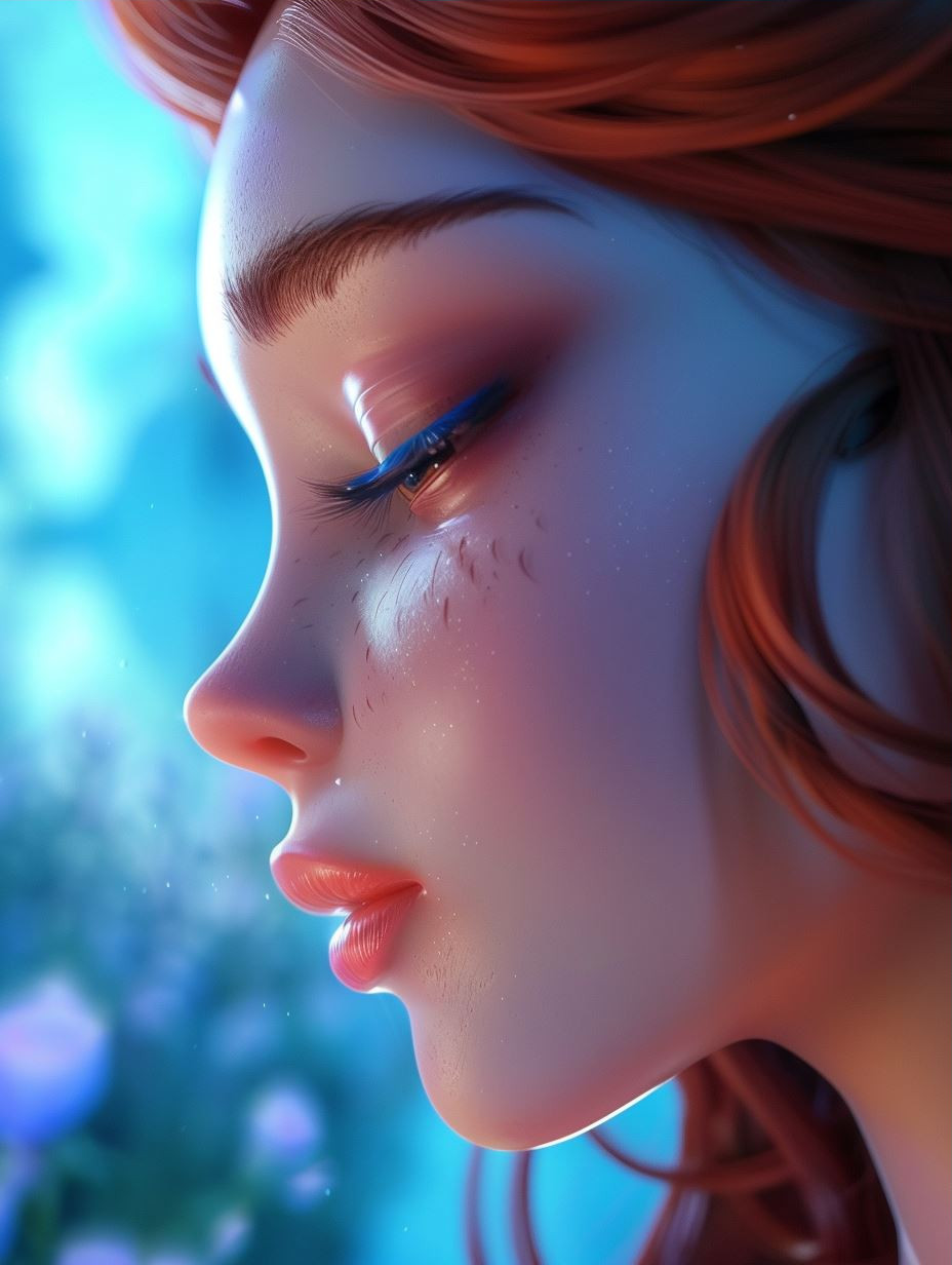 Ethereal Digital Portraiture of Emotion - Image 3