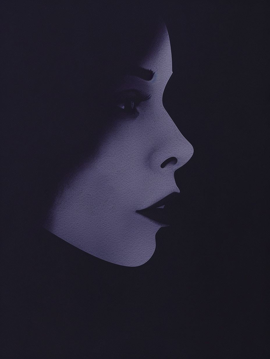 Celestial Shadow Portrait Study - Image 2