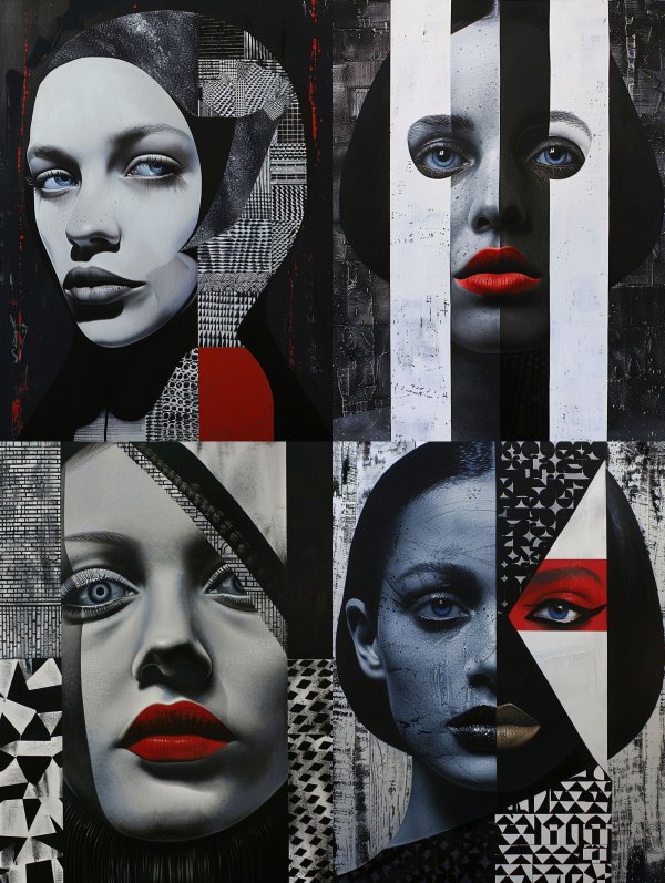 Fragmented Visions of Feminine Beauty