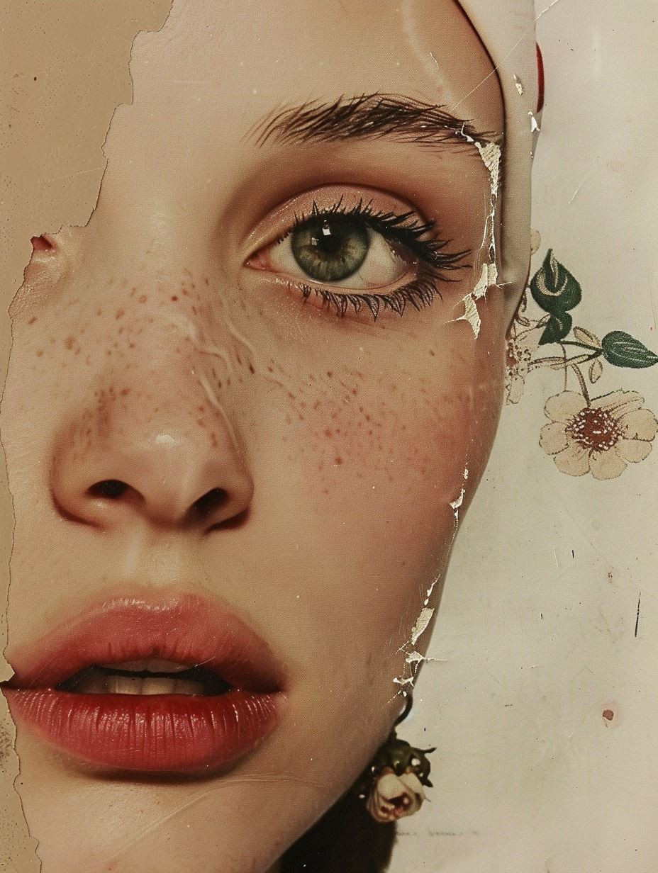 Fragmented Beauty: A Collage of Gazes - Image 4