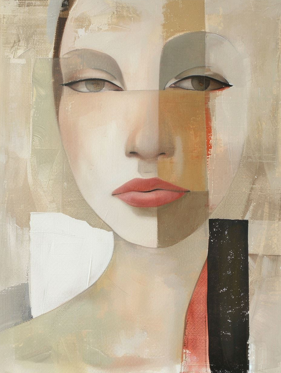 Fragmented Elegance of Modern Faces - Image 4